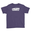 honda crx ed9 ee8 artwork jdm drift dope racing Youth Tee
