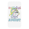 unicorns are born in august cute unicorn iPhoneX
