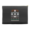 ugly christmas sweater Accessory Pouches