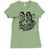 monster skate Ladies Fitted T-Shirt