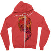 phoenix rising Zipper Hoodie