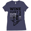 Wine Club Ladies Fitted T-Shirt