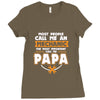 most people call me a mechanic Ladies Fitted T-Shirt