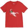 scorpio rose V-Neck Tee