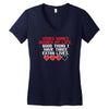 Video Games Ruined My Life Women's V-Neck T-Shirt