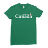 made in canada Ladies Fitted T-Shirt