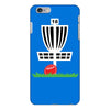 disc golf frisbee leaning on target basket innova iPhone 6/6s Plus Case
