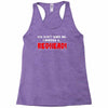 you dont scare me i married Racerback Tank