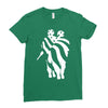 american flag soldier Ladies Fitted T-Shirt