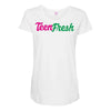 TEEN FRESH Maternity Scoop Neck T-shirt