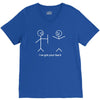 cute stick figures V-Neck Tee