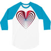 love red best 3/4 Sleeve Shirt