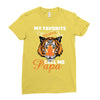 My Favorite People Call Me Papa Ladies Fitted T-Shirt