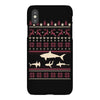 christmas ugly shark iPhoneX Case