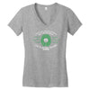 in my head i'm playing rugby Women's V-Neck T-Shirt
