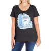 dental hygiene Ladies Curvy T-Shirt