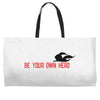 Be Your Own Hero Weekender Totes