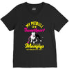 my pitbull is a sweetheart V-Neck Tee