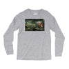 dinosaur attack Long Sleeve Shirts