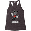 mickey mouse la face cachee en Racerback Tank