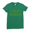 lucky charm Ladies Fitted T-Shirt