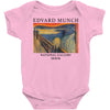 Edvard Munch Skrik Baby Bodysuit