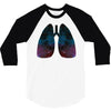 Lungs 3/4 Sleeve Shirt