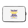 I Never Dreamed I'd Grow Up To Be A Super Cool Mom Of A Freaking Aweso Laptop sleeve