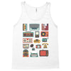 vintage electronic retro technology Tank Top