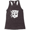 transformers mosaic Racerback Tank