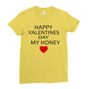 happy valentine day honey Ladies Fitted T-Shirt