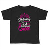 Celebrating With the 3rd Birthday Queen Toddler T-shirt