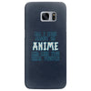 care about anime and two real people girls Samsung Galaxy S7 Edge