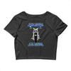 funny , fourtwo wheels, ideal gift, birthday present Crop Top