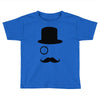 moustache gentleman Toddler T-shirt