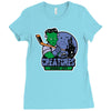 spooky city creatures   hockey team Ladies Fitted T-Shirt