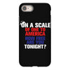on a scale of one to america how free are you tonight iPhone 8