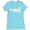 static drop oem Ladies Fitted T-Shirt