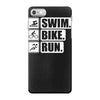 v6 swim bike run iPhone 7 Case