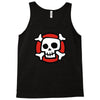 comic skull Tank Top