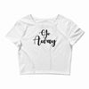 go away Crop Top