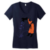 goku vs freeza 2 Women's V-Neck T-Shirt