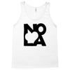 love nola new orleans american jazz blues music t shirt Tank Top
