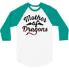 mother of dragons 3/4 Sleeve Shirt