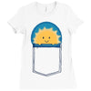 personal sun Ladies Fitted T-Shirt