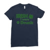 irish i were drunk Ladies Fitted T-Shirt