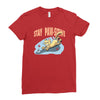 stay paw sitive Ladies Fitted T-Shirt