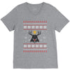 darth vader christmas ugly V-Neck Tee