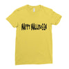 fummy halloween Ladies Fitted T-Shirt