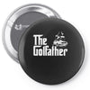golf father Pin-back button